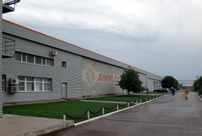 ООО «АМИЛКО», здание главного производственного корпуса. Вентилируемый фасад из металлопрофиля ПМ 18.
